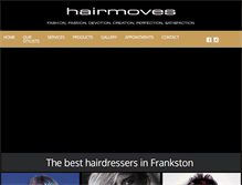 Tablet Screenshot of hairmoves.com